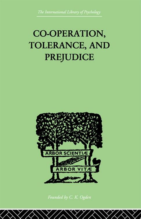 Produktbild: Co-Operation, Tolerance, And Prejudice