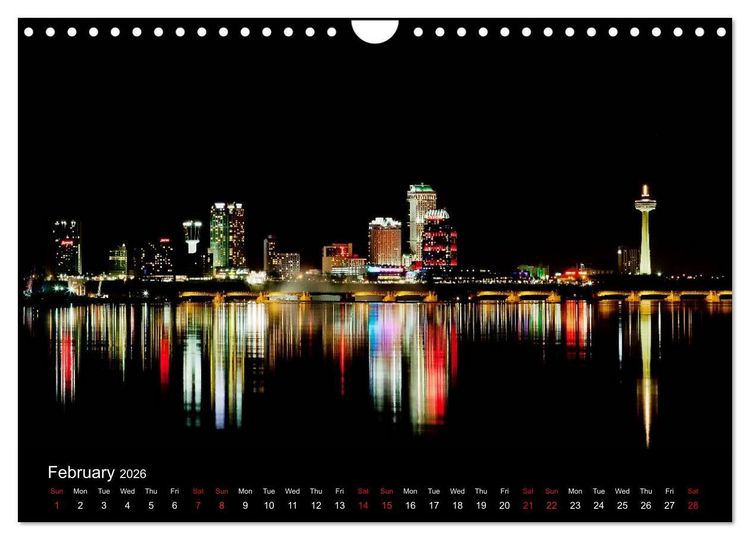 Produktbild: Niagara Falls 2026 (Wall Calendar 2026 DIN A4 landscape), CALVENDO 12 Month Wall Calendar