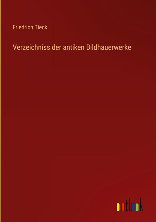 Produktbild: Verzeichniss der antiken Bildhauerwerke