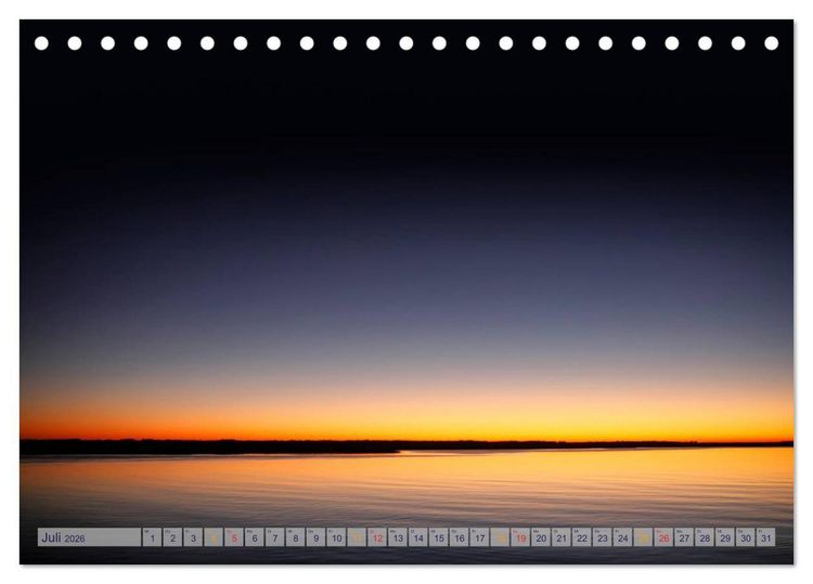Produktbild: Kalender - Fotos selbst einkleben und selbst gestalten (Tischkalender 2026 DIN A5 quer), CALVENDO Monatskalender