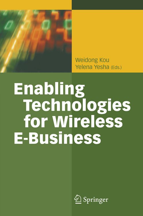 Produktbild: Enabling Technologies for Wireless E-Business