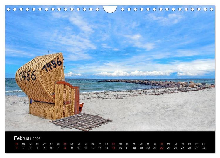 Produktbild: Malerische Kieler F&ouml;rde (Wandkalender 2026 DIN A4 quer), CALVENDO Monatskalender