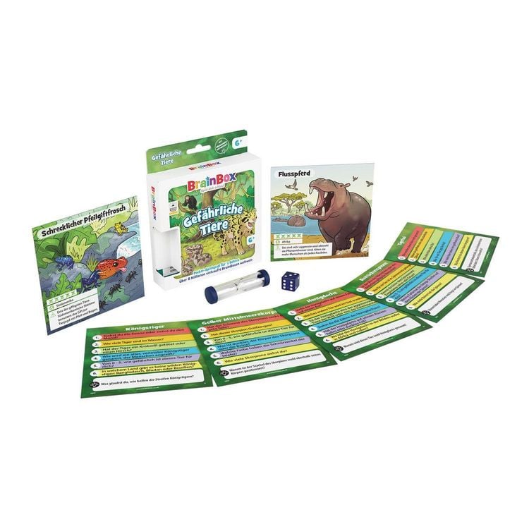 Produktbild: Brain Box Pocket - Gef&auml;hrliche Tiere
