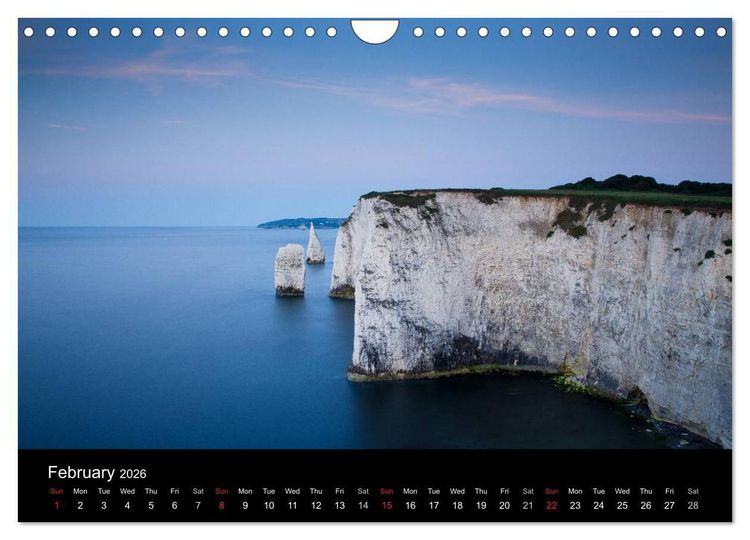 Produktbild: Dorset (Wall Calendar 2026 DIN A4 landscape), CALVENDO 12 Month Wall Calendar