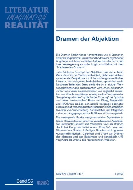 Produktbild: Dramen der Abjektion