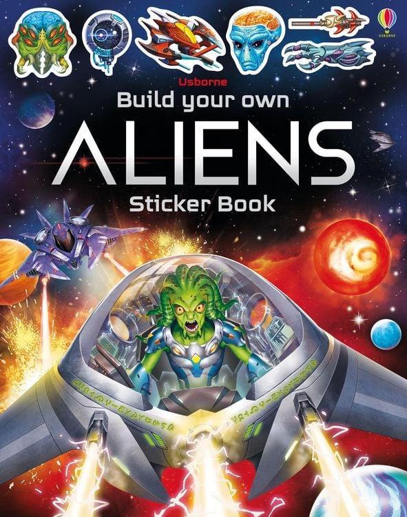 Produktbild: Build Your Own Aliens Sticker Book