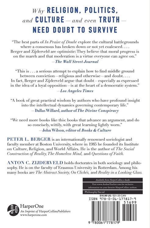 Produktbild: In Praise of Doubt