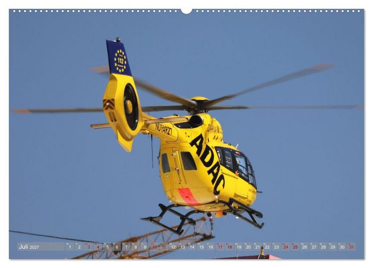 Produktbild: Helikopter in der Luft 2.0 (hochwertiger Premium Wandkalender 2027 DIN A2 quer), Kunstdruck in Hochglanz