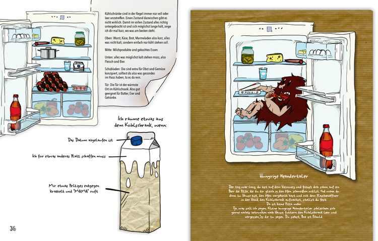 The Caveman Inside. Der Survival-Guide für die erste eigene Wohnung.
