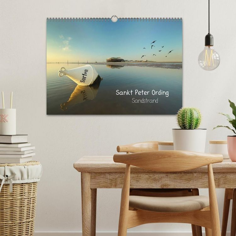 Produktbild: Sankt Peter Ording Sandstrand (Wandkalender 2027 DIN A3 quer), CALVENDO Monatskalender