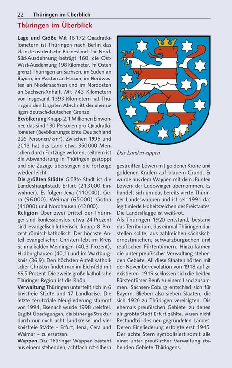 Produktbild: TRESCHER Reisef&uuml;hrer Th&uuml;ringen
