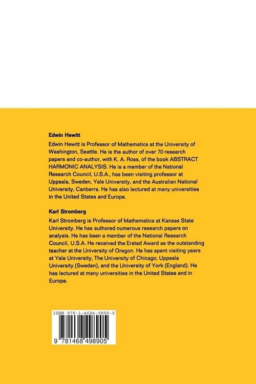 Produktbild: Real and Abstract Analysis