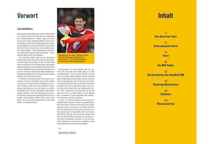 Produktbild: Das gro&szlig;e Buch zur Handball-WM 2027