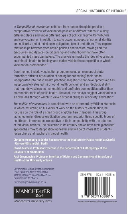 Produktbild: The politics of vaccination