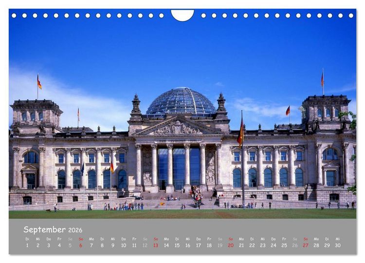 Produktbild: Weltstadt Berlin (Wandkalender 2026 DIN A4 quer), CALVENDO Monatskalender