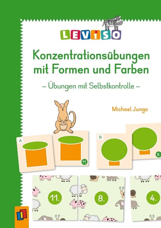 Produktbild: Konzentrations&uuml;bungen mit Formen und Farben