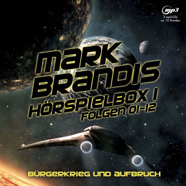 Produktbild: Mark Brandis / Mark Brandis - H&ouml;rspielbox 1 - B&uuml;rgerkrieg und Aufbruch
