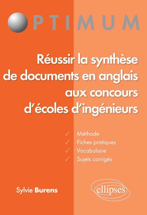 Produktbild: R&eacute;ussir la synth&egrave;se de documents en anglais aux concours d'&eacute;coles d'ing&eacute;nieur