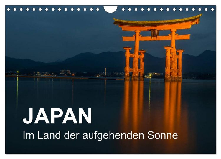 Produktbild: Japan - Im Land der aufgehenden Sonne (Wandkalender 2026 DIN A4 quer), CALVENDO Monatskalender