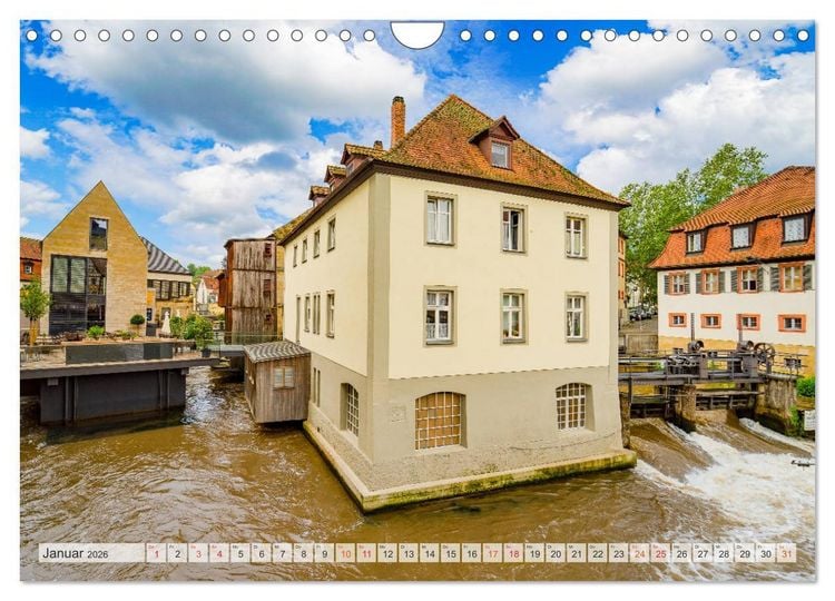 Produktbild: Bamberg Impressionen (Wandkalender 2026 DIN A4 quer), CALVENDO Monatskalender