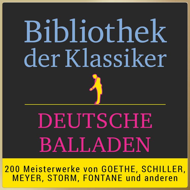 Produktbild: Bibliothek der Klassiker: Deutsche Balladen