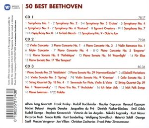Produktbild: 50 Best Beethoven