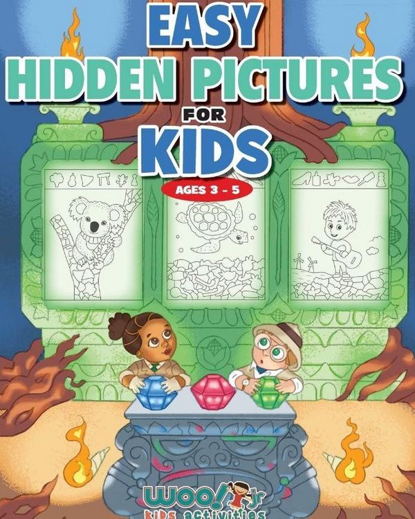 Produktbild: Kids Activities: Easy Hidden Pictures for Kids Ages 3-5