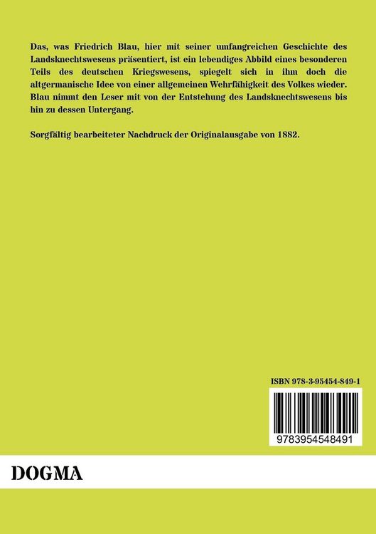 Produktbild: Die deutschen Landsknechte