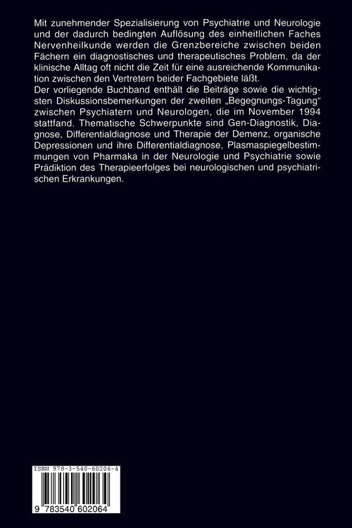 Produktbild: Therapie im Grenzgebiet von Psychiatrie und Neurologie