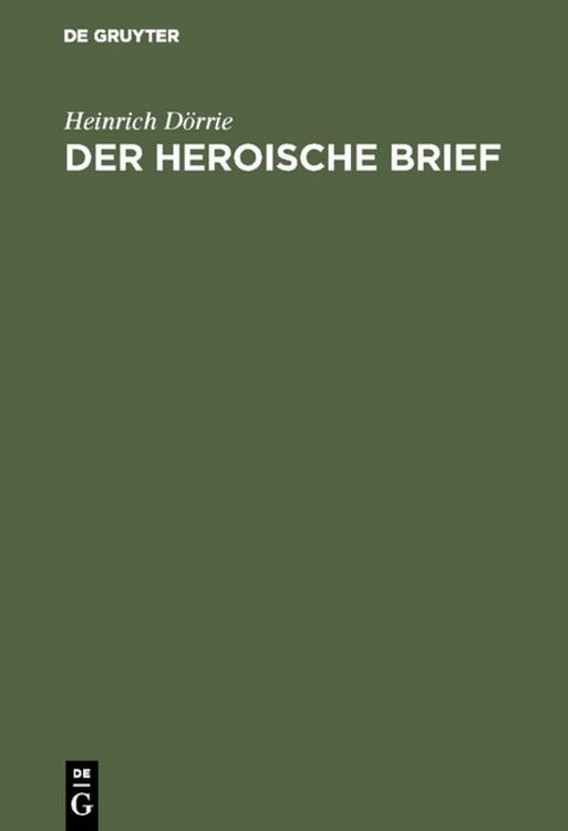 Produktbild: Der heroische Brief