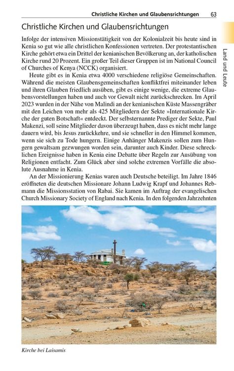 Produktbild: TRESCHER Reisef&uuml;hrer Kenia