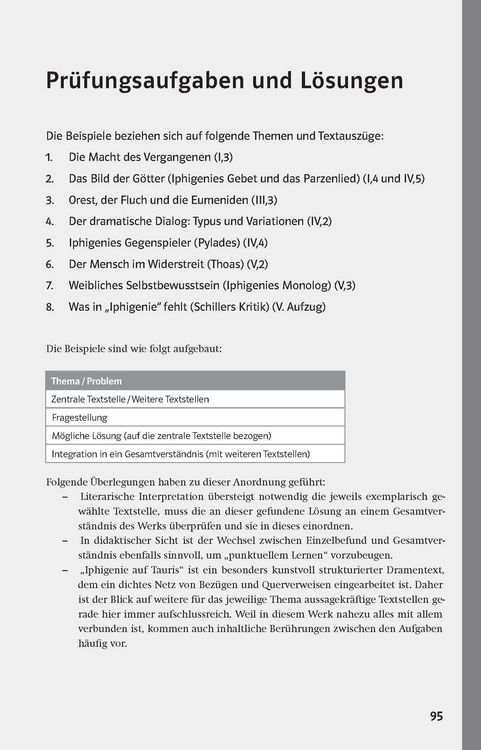 Produktbild: Lekt&uuml;rehilfen. Iphigenie auf Tauris