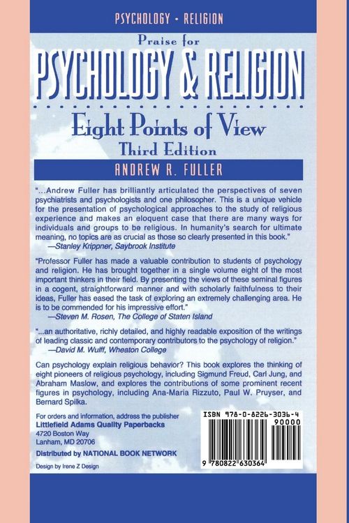 Produktbild: Psychology and Religion