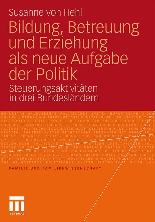 Produktbild: Bildung, Betreuung und Erziehung als neue Aufgabe der Politik
