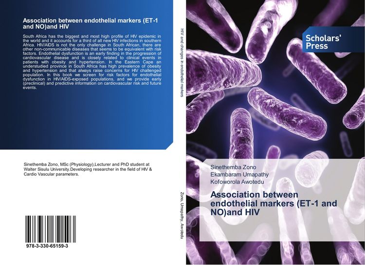Produktbild: Association between endothelial markers (ET-1 and NO)and HIV