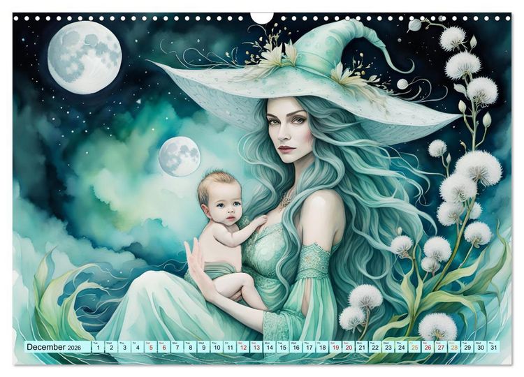 Produktbild: Enchantress of nature (Wall Calendar 2026 DIN A3 landscape), CALVENDO 12 Month Wall Calendar