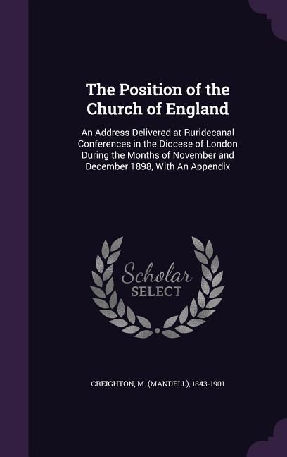 Produktbild: The Position of the Church of England