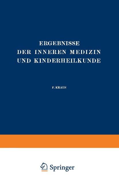 Produktbild: Ergebnisse der Inneren Medizin und Kinderheilkunde