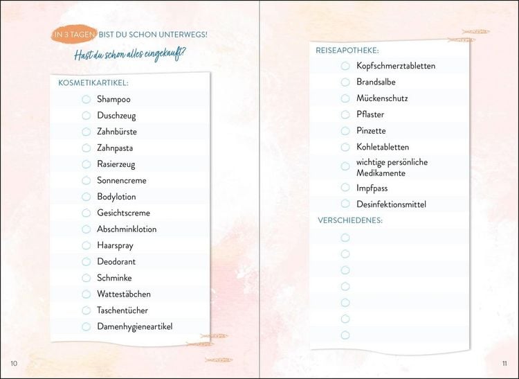 Produktbild: Reisetagebuch (Fische)