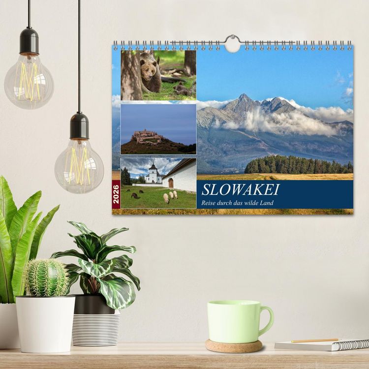 Produktbild: Slowakei - Reise durch das wilde Land (Wandkalender 2026 DIN A4 quer), CALVENDO Monatskalender