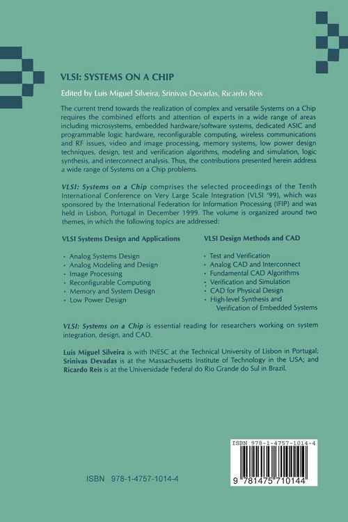 Produktbild: VLSI: Systems on a Chip