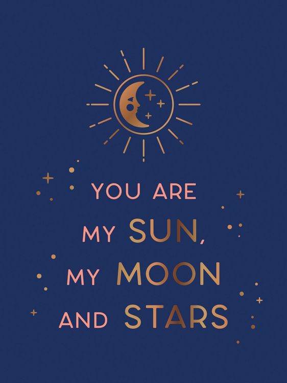 Produktbild: You Are My Sun, My Moon and Stars