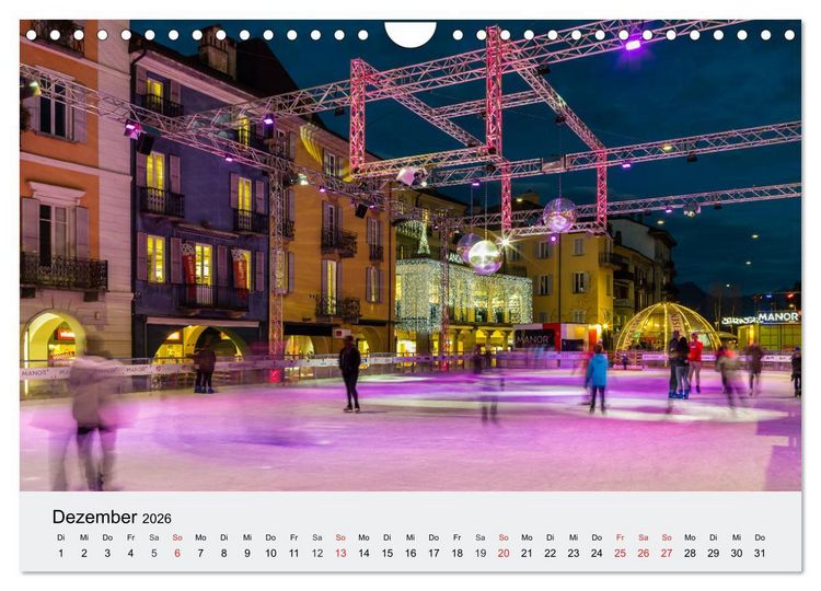 Produktbild: Tessin - Ticino (Wandkalender 2026 DIN A4 quer), CALVENDO Monatskalender