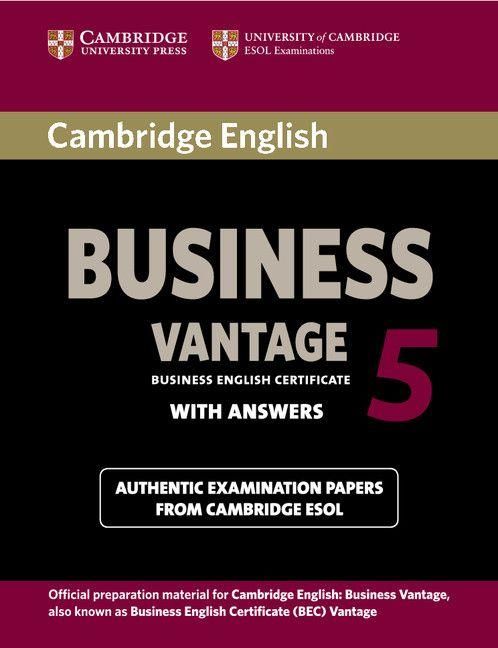 Produktbild: Cambridge English Business 5 Vantage