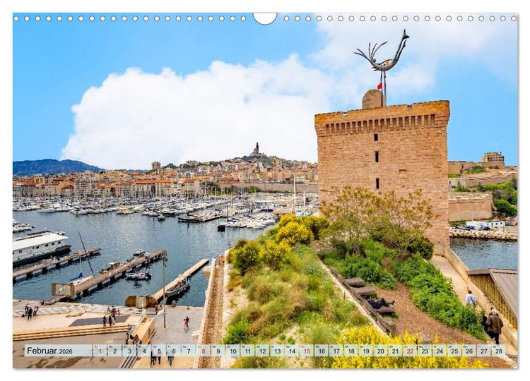 Produktbild: Zauber der C&ocirc;te d'Azur (Wandkalender 2026 DIN A3 quer), CALVENDO Monatskalender