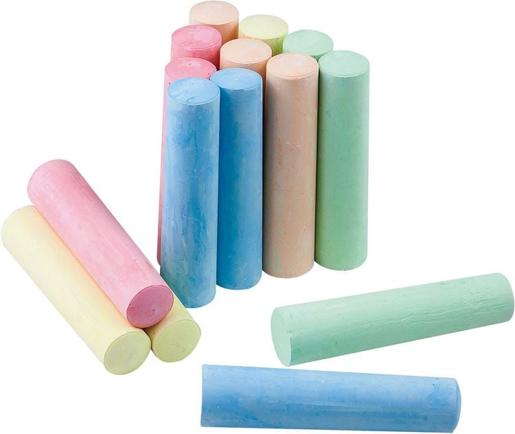 Produktbild: Outdoor active Stra&szlig;enmalkreide 5 Farben, 15 St&uuml;ck