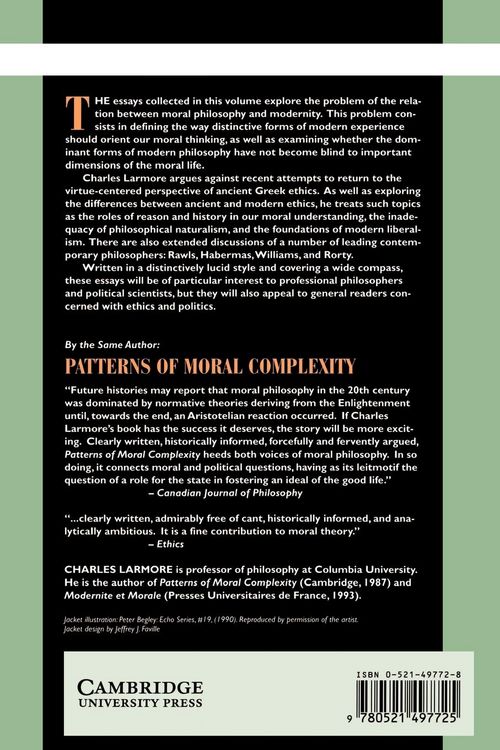 Produktbild: The Morals of Modernity