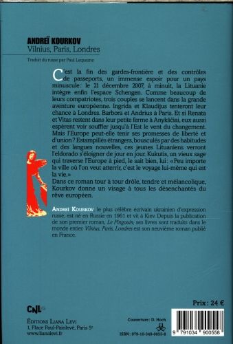 Produktbild: Vilnius, Paris, Londres