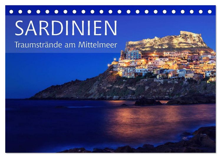 Produktbild: Sardinien - Traumstr&auml;nde am Mittelmeer (Tischkalender 2026 DIN A5 quer), CALVENDO Monatskalender