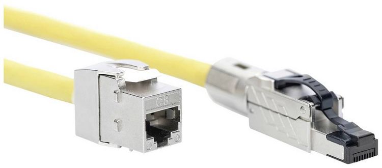 Produktbild: Digitus DN-93816 Anschlusseinheit Keystone CAT 8.1 1 St.